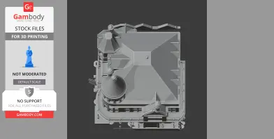 Gresham Castle - Architecture STL