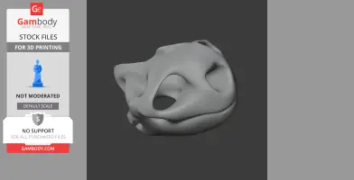 Galapagos Tortoise Skull - Skull Replica STL