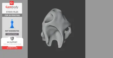 Galapagos Tortoise Skull - Skull Replica STL