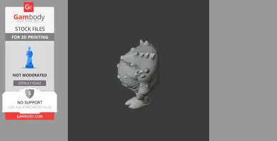 Big Spitter - Factorio Figurine - Character Figure STL
