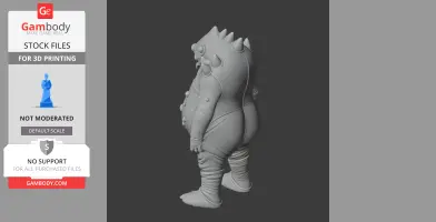 Big Spitter - Factorio Figurine - Character Figure STL
