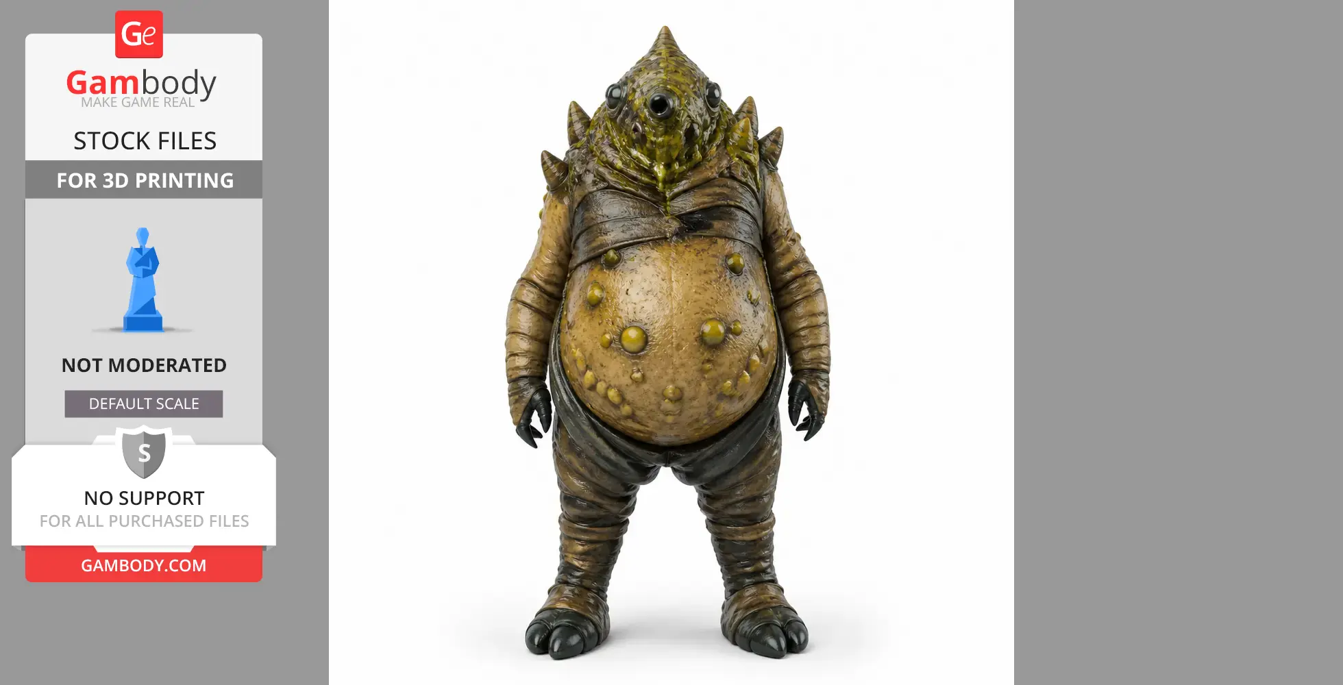 Big Spitter - Factorio Figurine - Character Figure STL
