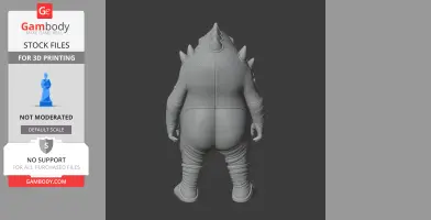 Big Spitter - Factorio Figurine - Character Figure STL