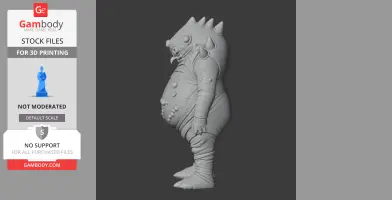 Big Spitter - Factorio Figurine - Character Figure STL