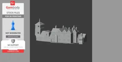 Groby Castle - Architecture STL