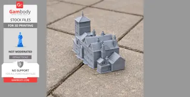 Groby Castle - Architecture STL