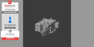 Groby Castle - Architecture STL