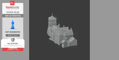 Groby Castle - Architecture STL