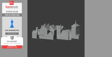 Groby Castle - Architecture STL