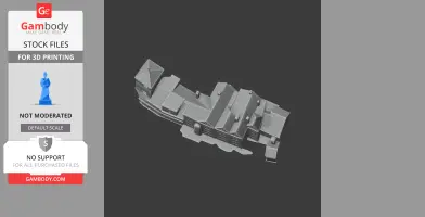 Groby Castle - Architecture STL