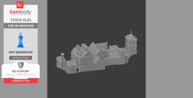 Groby Castle - Architecture STL