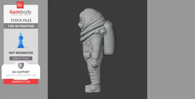 Big Worm - Factorio Figurine - Character Figure STL