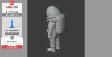 Big Worm - Factorio Figurine - Character Figure STL
