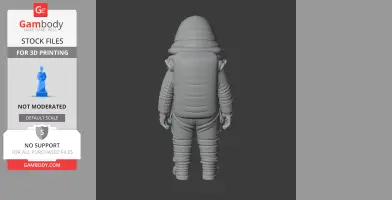 Big Worm - Factorio Figurine - Character Figure STL