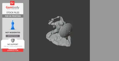 Leonidas Ancient Warrior - Historical Warrior STL