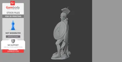Leonidas Ancient Warrior - Historical Warrior STL