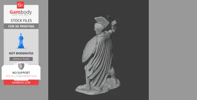 Leonidas Ancient Warrior - Historical Warrior STL