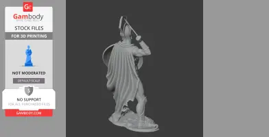 Leonidas Ancient Warrior - Historical Warrior STL