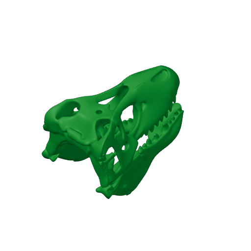 Gongxianosaurus (fossil) Skull.3mf