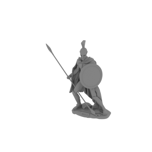 Leonidas I Spartan Warrior.stl