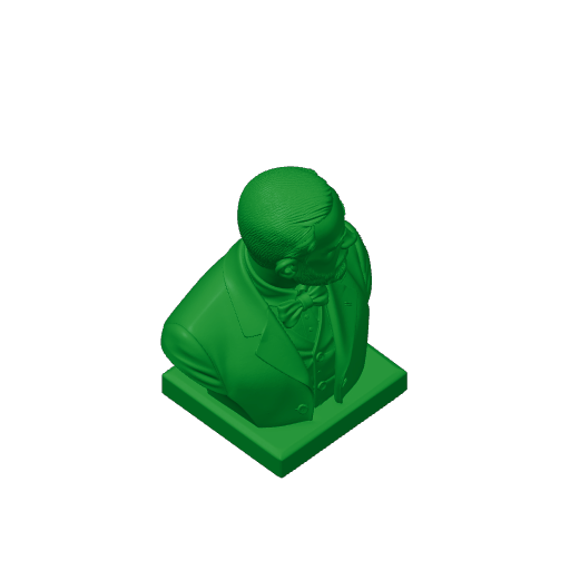 Louis Pasteur Bust.3mf