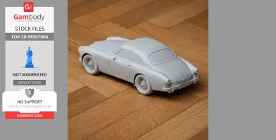 Aston Martin DB2 - Scale Vehicle STL