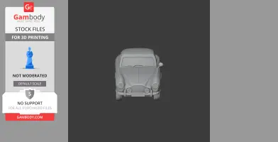 Aston Martin DB2 - Scale Vehicle STL
