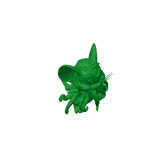 Jerry Mouse Cthulhu Ring Figure.3mf