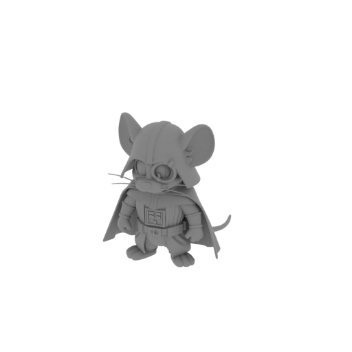 Jerry Mouse Darth Vader Ring Figure.stl