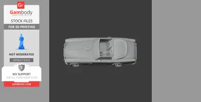 Aston Martin DB3 - Scale Vehicle STL