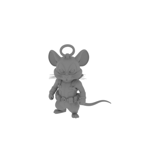 Jerry Mouse Deadpool Ring Figure.stl