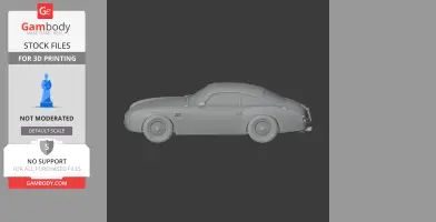 Aston Martin DB4 GT Zagato - Scale Vehicle STL