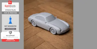 Aston Martin DB4 GT Zagato - Scale Vehicle STL