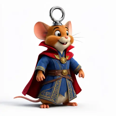 Jerry Mouse Doctor Strange Ring Figure - Mashup Figure STL