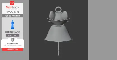 Jerry Mouse Dracula Ring Figure - Mashup Figure STL