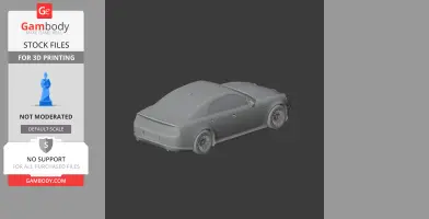 Aston Martin DB7 - Scale Vehicle STL