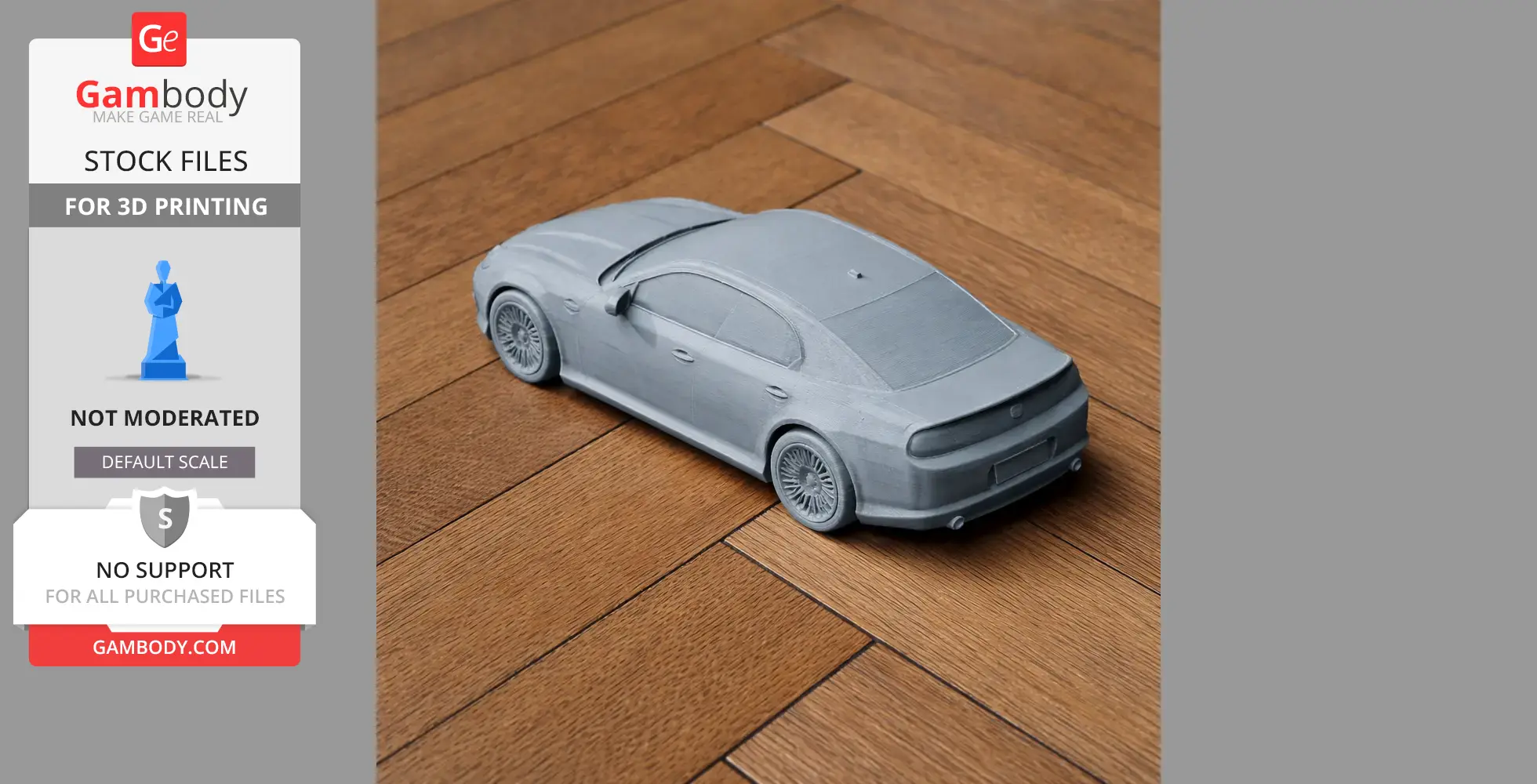 Aston Martin DB7 - Scale Vehicle STL