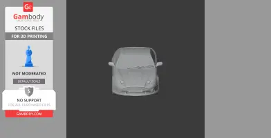 Aston Martin DB7 - Scale Vehicle STL