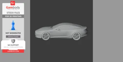 Aston Martin DB9 - Scale Vehicle STL