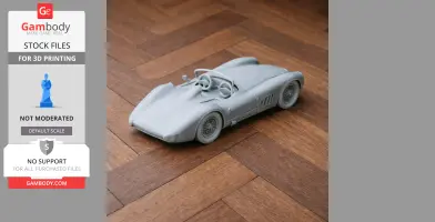 Aston Martin DBR1 - Scale Vehicle STL