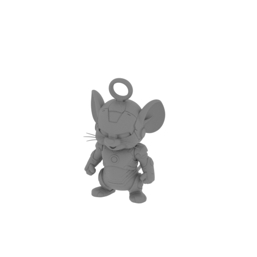 Jerry Mouse Iron Man Ring Figure.stl