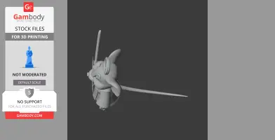 Jerry Mouse Jedi Ring Figure - Mashup Figure STL
