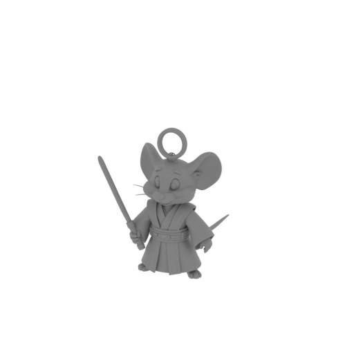 Jerry Mouse Jedi Ring Figure.stl
