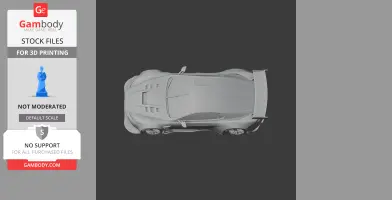 Aston Martin DBR9 - Scale Vehicle STL