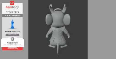 Jerry Mouse Loki Ring Figure - Mashup Figure STL
