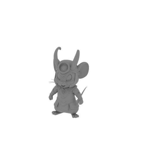 Jerry Mouse Loki Ring Figure.stl