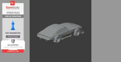 Aston Martin DPLM - Scale Vehicle STL