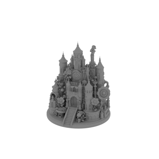 Mechanical Fantasy Castle.stl