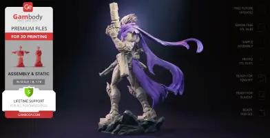 Strife Darksiders 3D Printer Files | Assembly