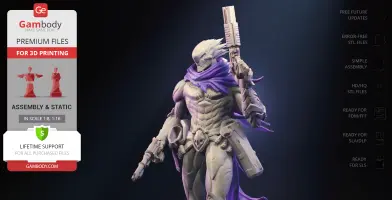 Strife Darksiders 3D Printer Files | Assembly
